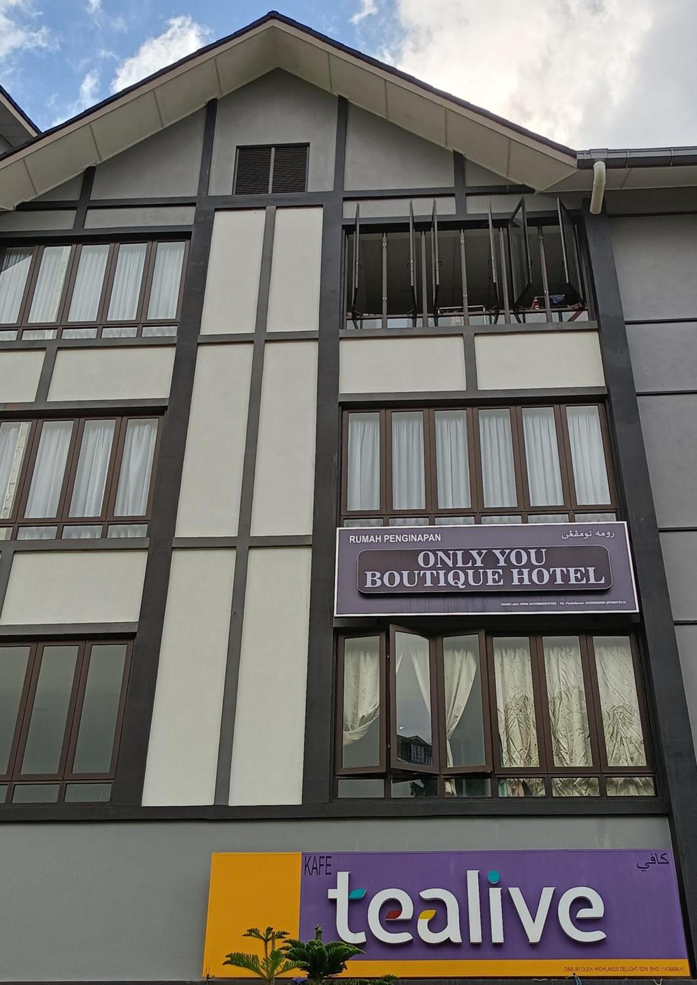 Only You Boutique Hotel Centrum Cameron Highlands Brinchang Exterior photo